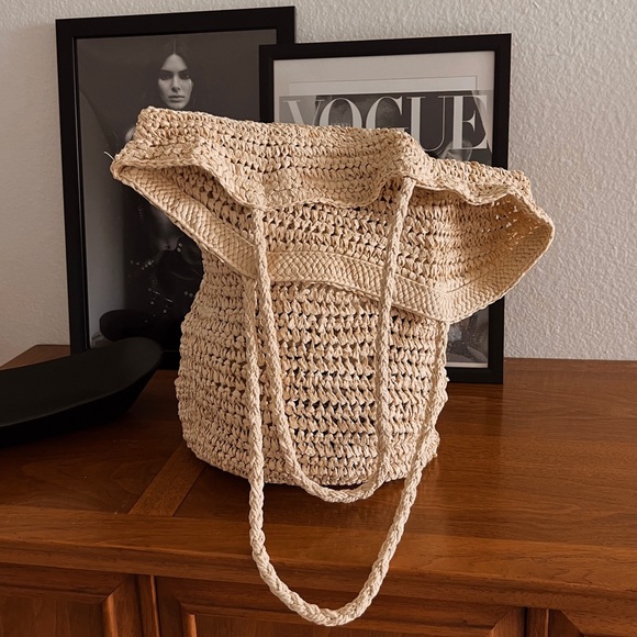 Handbags - LARGE HAND WOVEN BAG